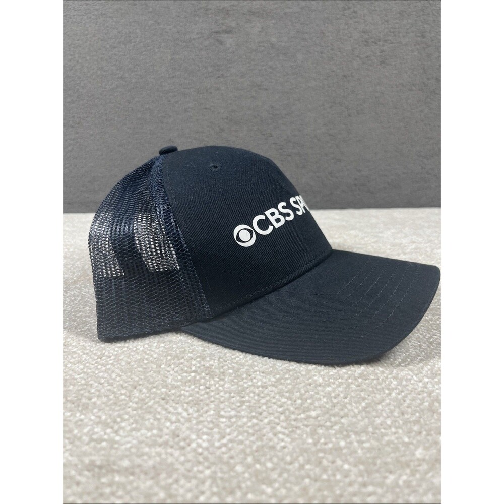 CBS Sports Crew Cap Adult Golf Trucker Hat Blue - Picture 3 of 6